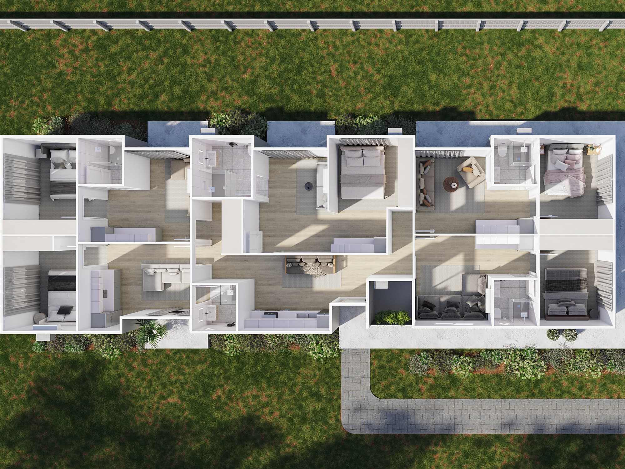 Fitzroy — 3D floor plan