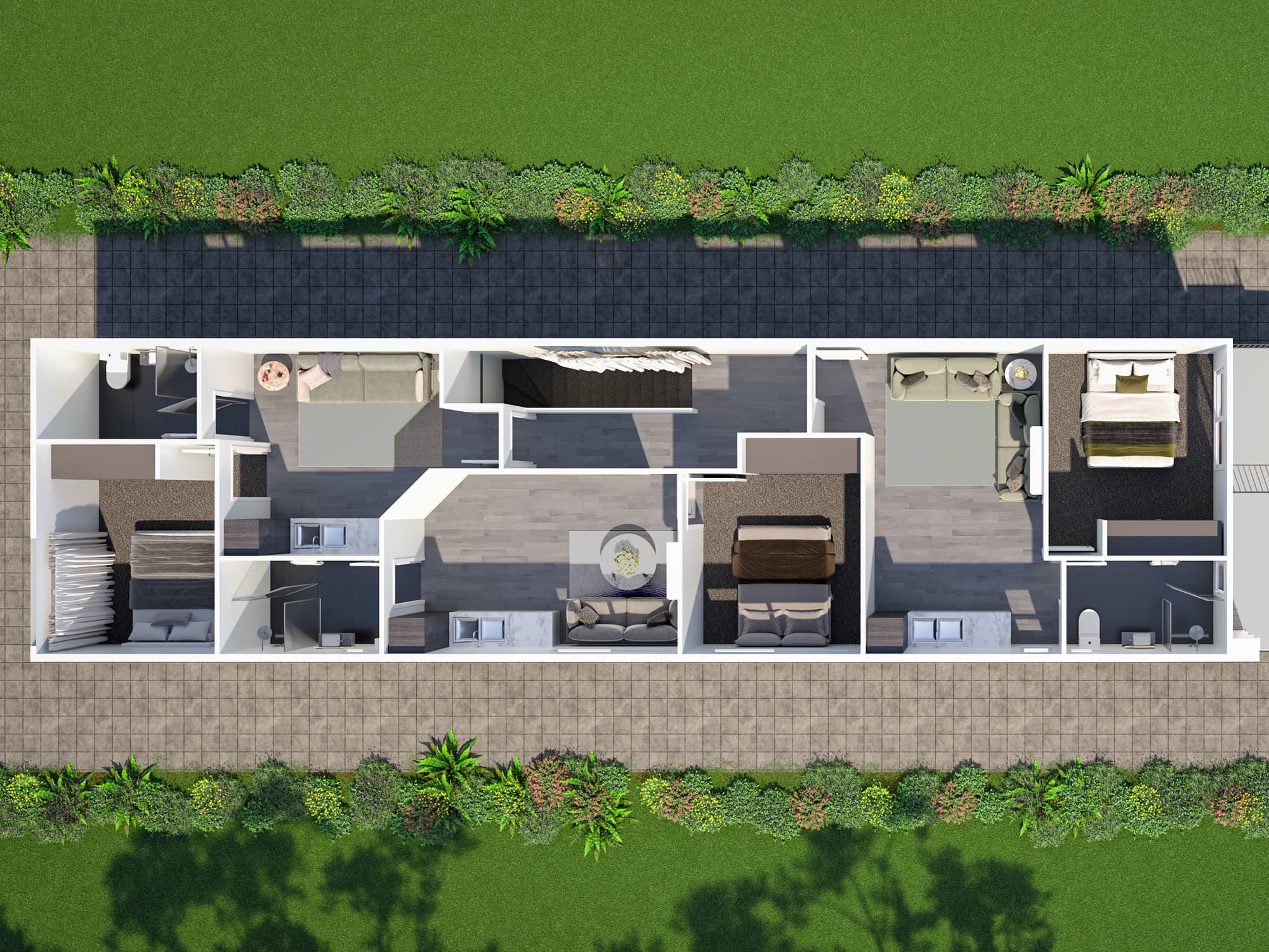 Glebe — first floor 3D plan