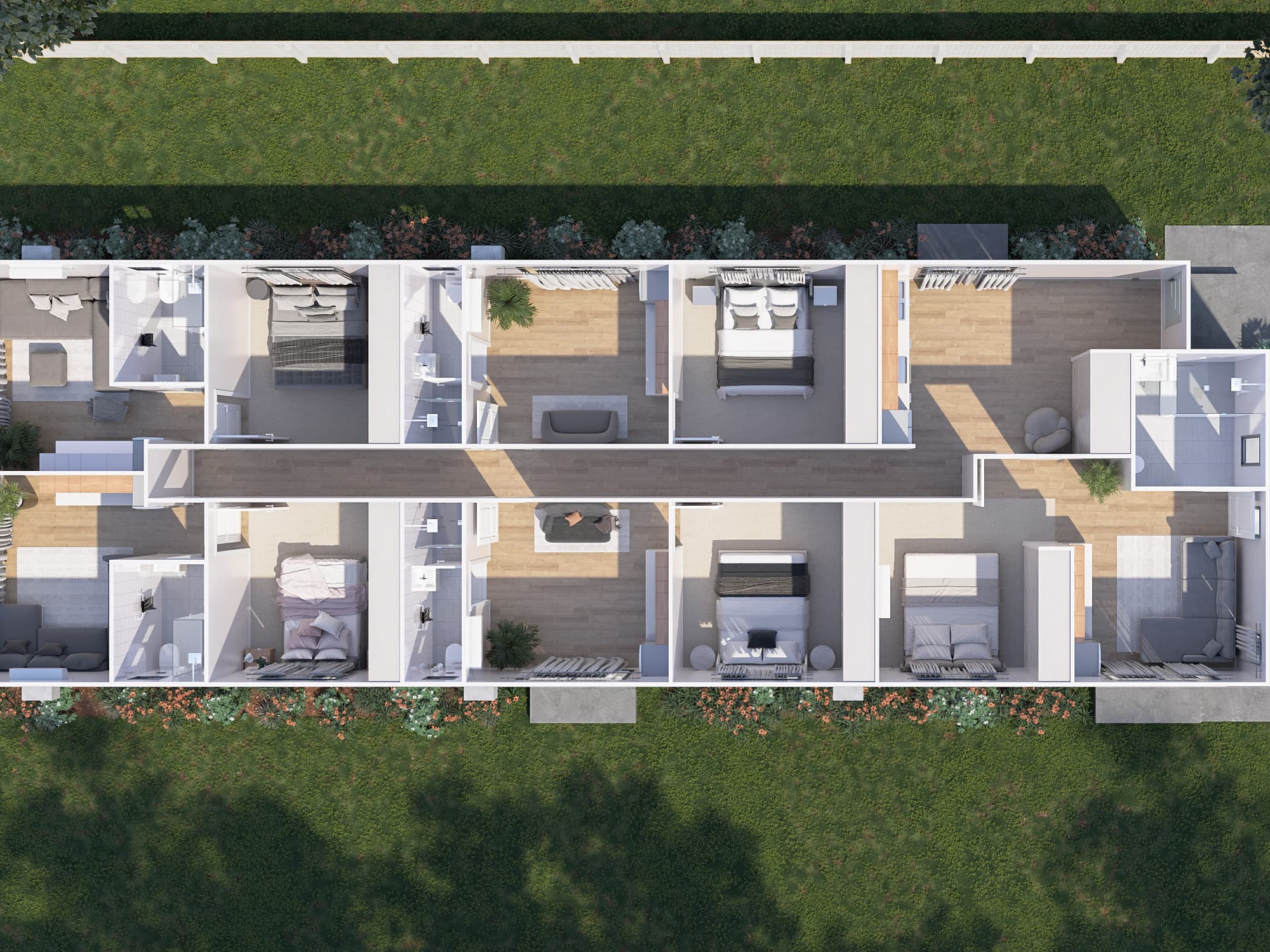 Hayman lowset — 3D floor plan